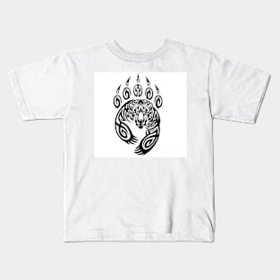 Team Bearclaws ltd Logo Design Kids T-Shirt